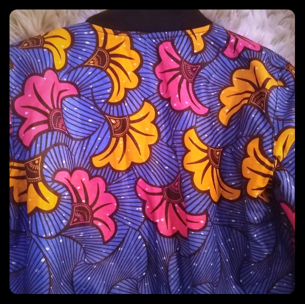 Multi color Ankara Jacket (XS)